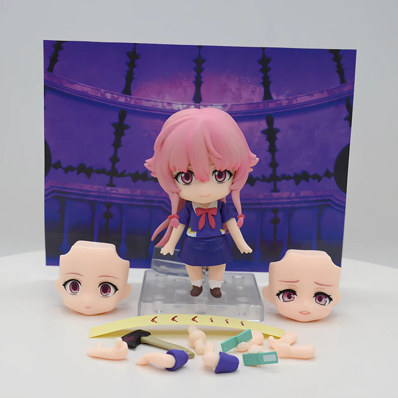 #2316 Mirai Nikki Yuno Gasai Anime Figure Pop Up Parade Future Diary Gasai Yuno Action Figure Collectible Model Doll Toys Gifts