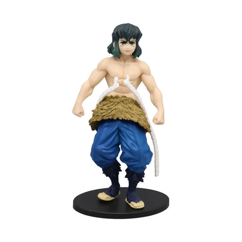 Hot Sale Demon Slayer Anime Figure Cartoon Kimetsu No Yaiba Tanjirou Inosuke Shinobu Miritsu Figurine Mondel Decorative Doll Toy