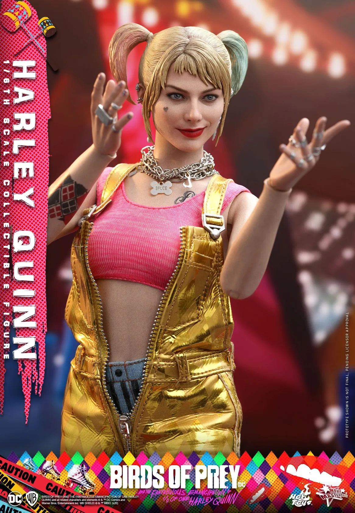 In Stock HOTTOYS HT Birds of Prey 1/6 Harley Quinn Harley Quinn MMS565 Anime Action Figure Toy Gift Model Collection Hobby
