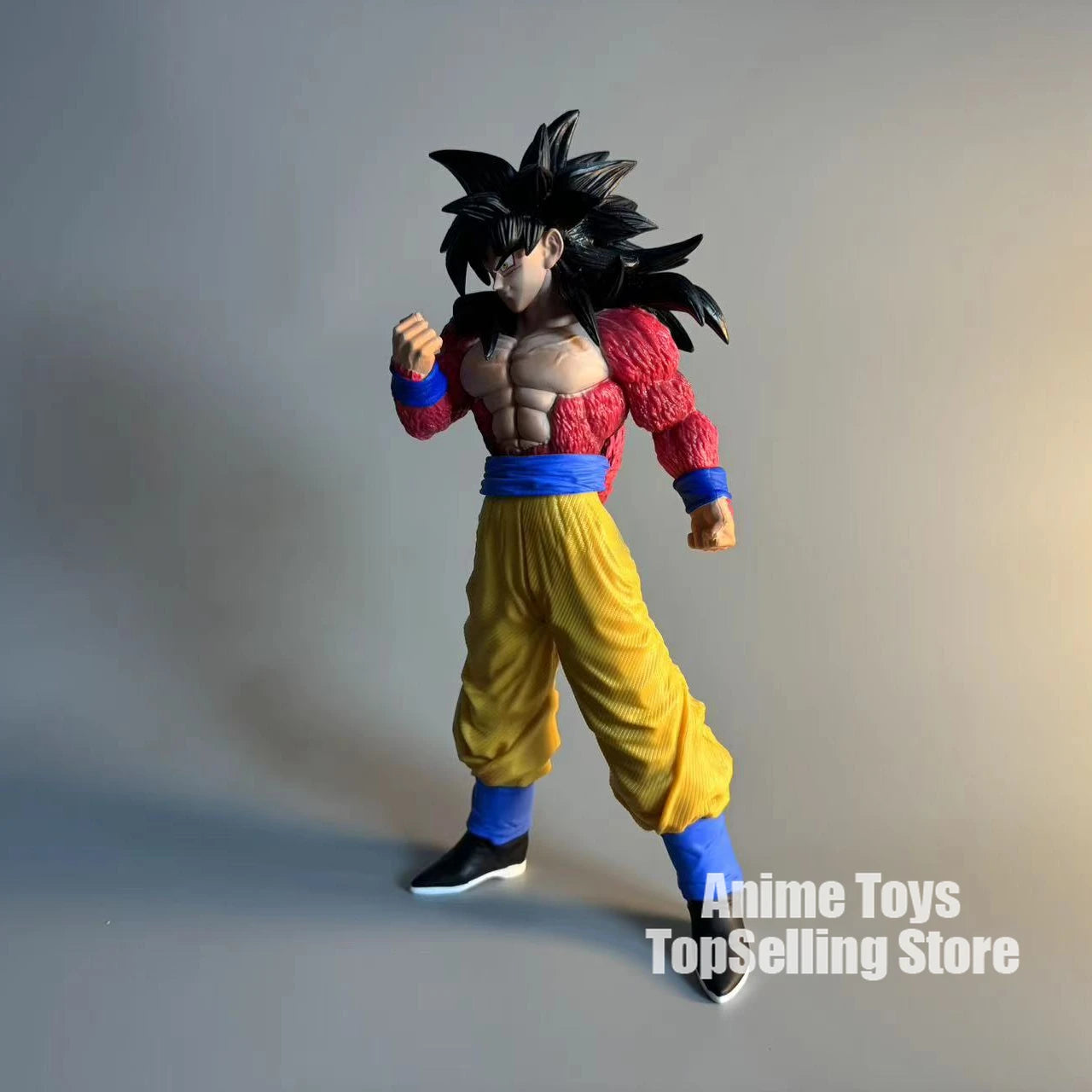 30CM Anime Dragon Ball Son Goku Ssj4 Figure Super Saiyan 4 Goku Figurine PVC Action Figures Model Toy for Children Gifts
