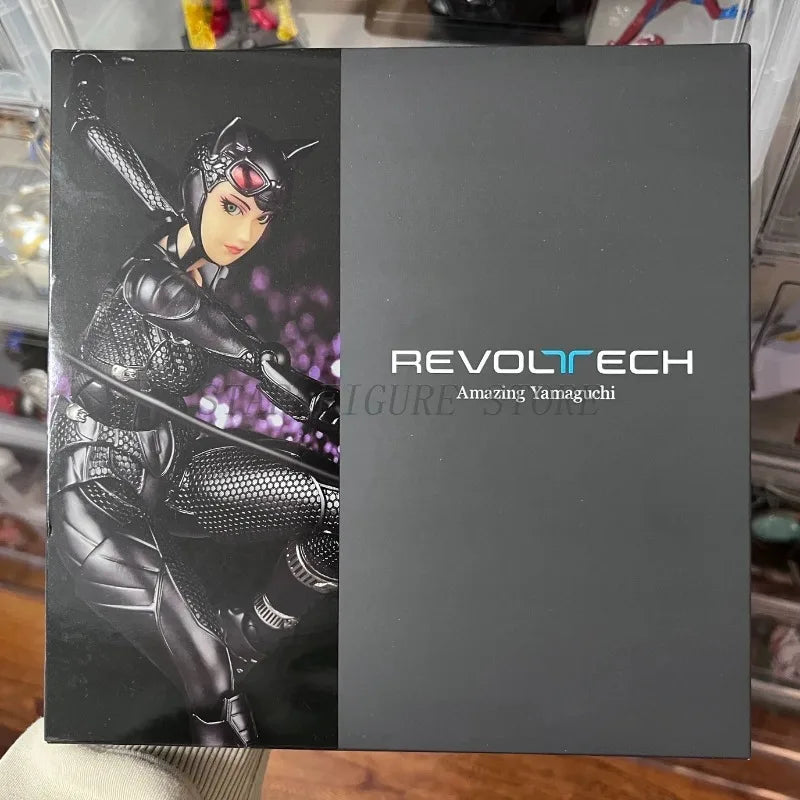 Revoltech Catwoman екшън фигурка PVC подвижен модел играчки Kaiyodo невероятна Yamaguchi Селина Кайл фигурка антигерой колекция кукла