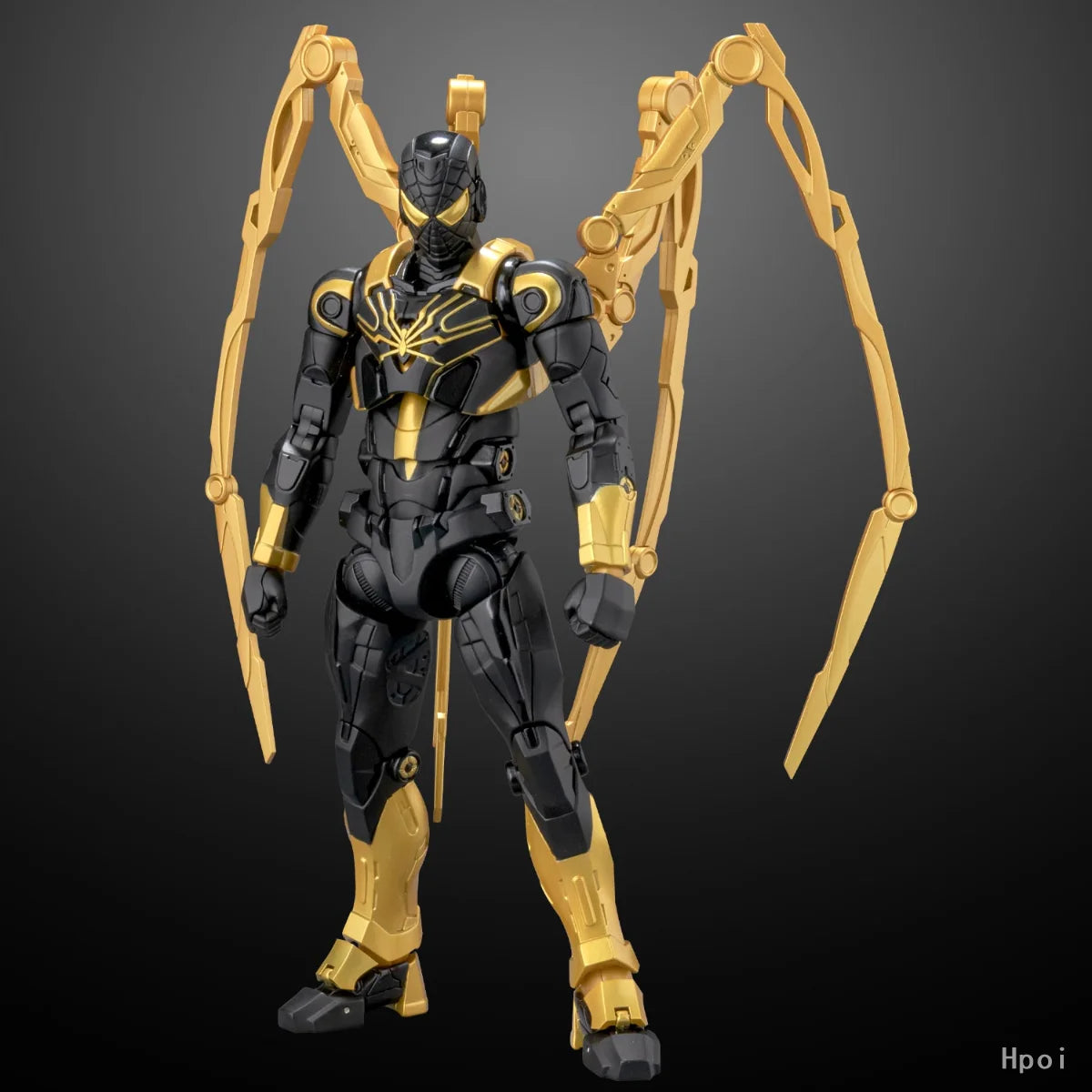 【MT】Sentinel Marvel Fighting Armor IRON SPIDER SPIDER-MAN ONYX STEALTH TECH Anime Figure Collection Model Toys