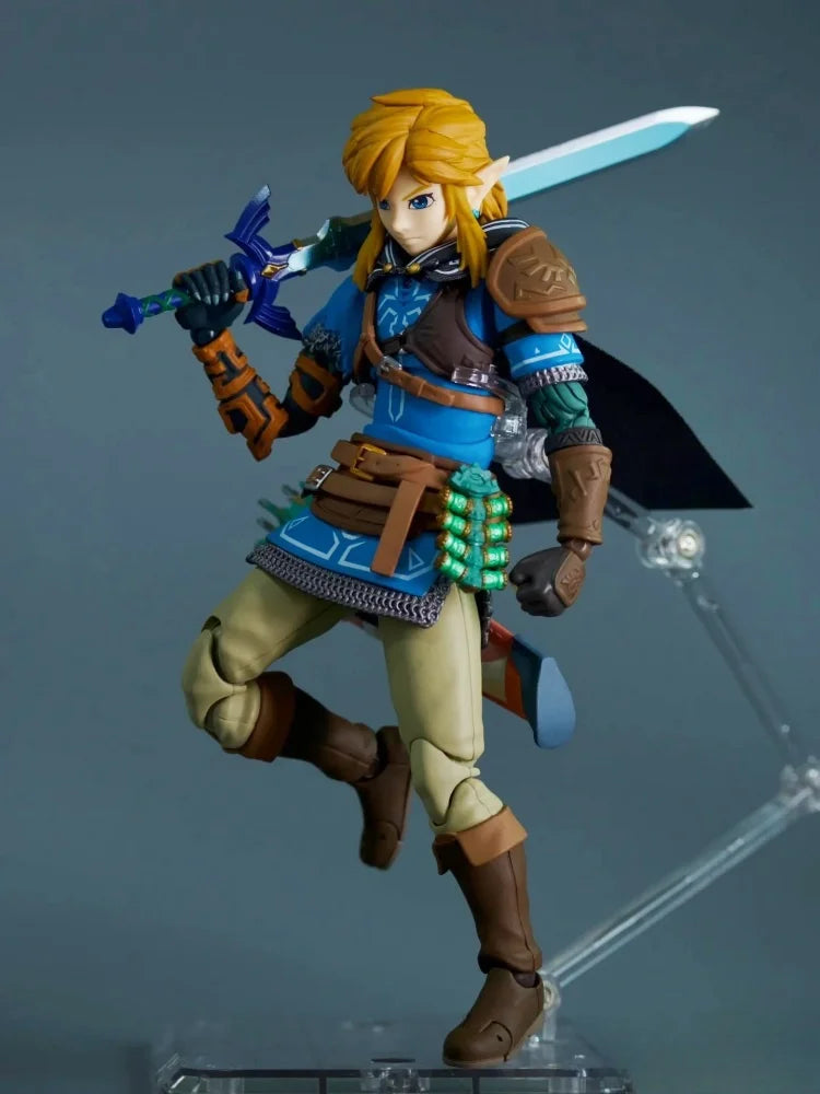 Domestic The Legend Of Zelda Figma Tears Of The Kingdom Dx Anime Action Collection Figures Ko Model Toys Kit Pvc Anime