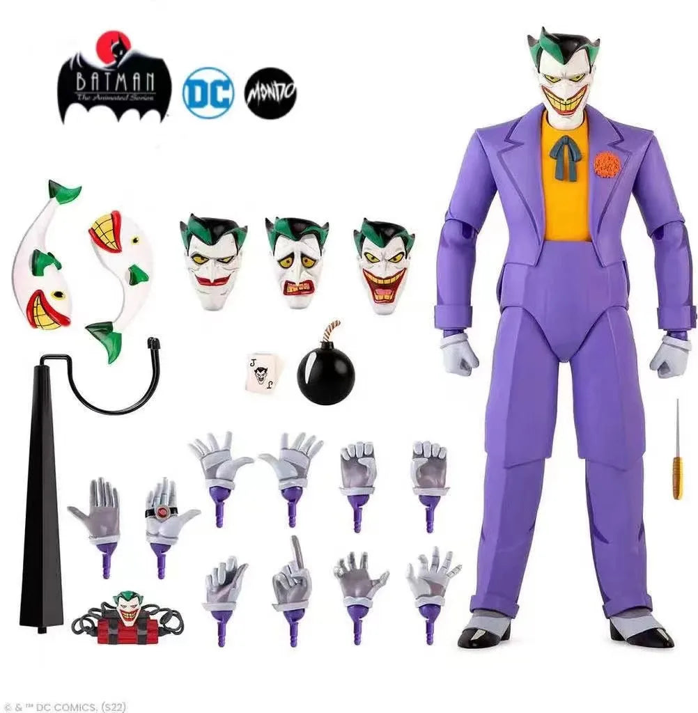 30CM Original DCU Mondo Batman The Animated Series Classic The Joker 1/6 Scale Action Figure Toys Collection Model Gift