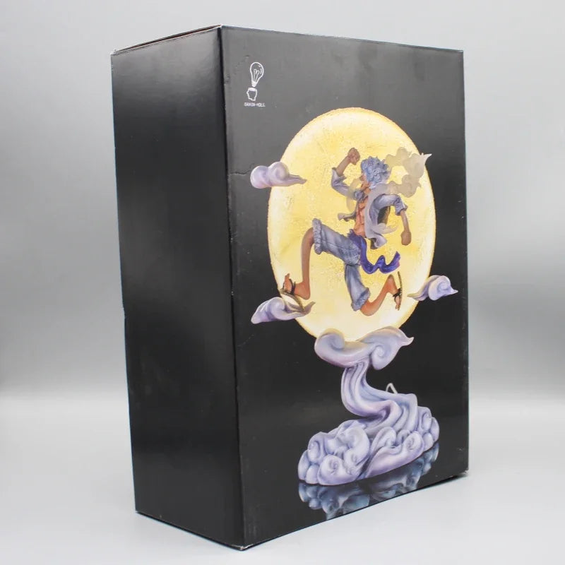 One Piece Anime Figure Monkey D. Luffy Nika Figurine Moon Fairy 29cm PVC Luminous Statue Doll Collection Toys Kids Birthday Gift