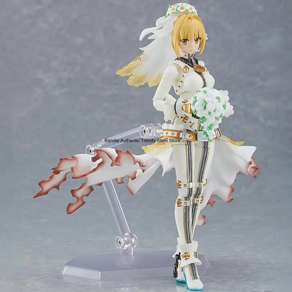 100% Original in Stock Max Factory Figma (#559) Fate Grand Order Nero Claudius Saber Bride Collection Series Action Figure Model