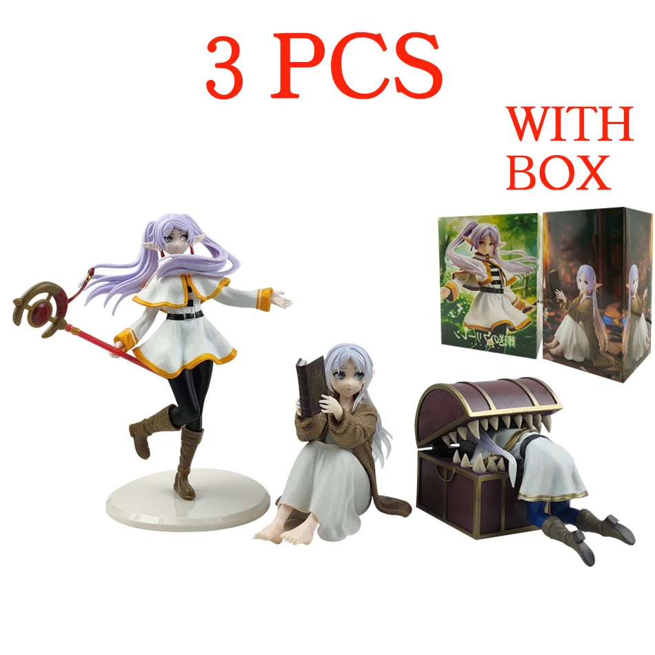 Frieren Beyond Journey's End Frieren Anime Figure Desktop Cute no night-suit Frieren Action Figure Figurine Model Doll Toy