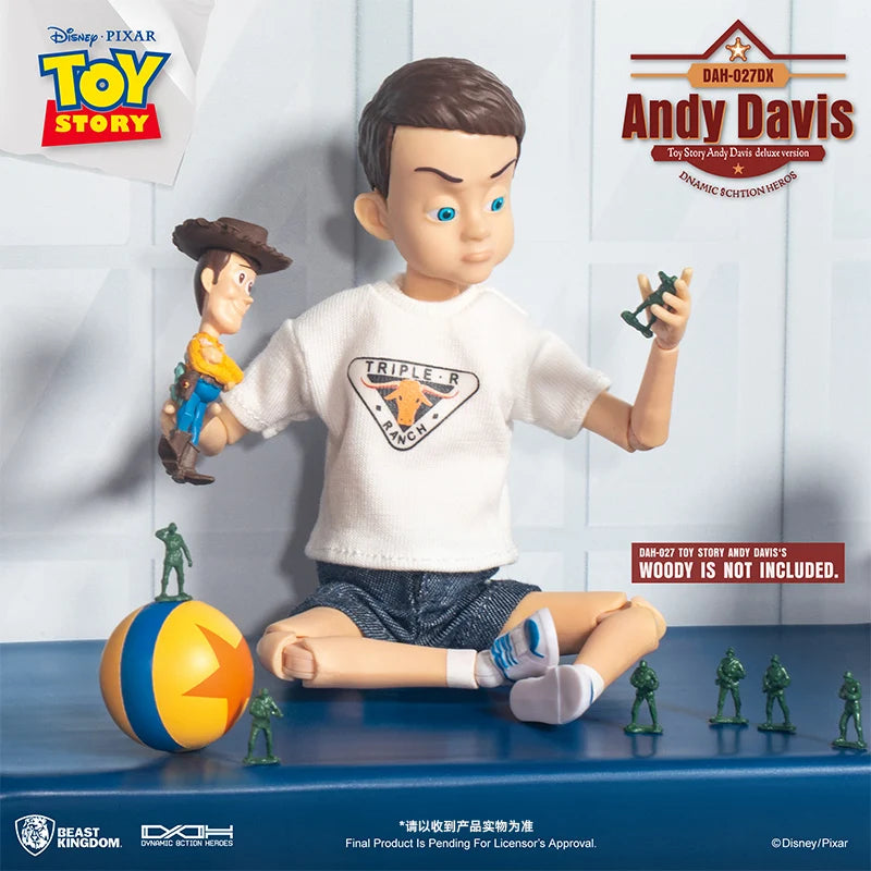Herocross Disney Toy Story Surrounding Andy Axel's Articulated Handsome Soldier Birthday Gift Can Be Collected Gk Desktop Statue