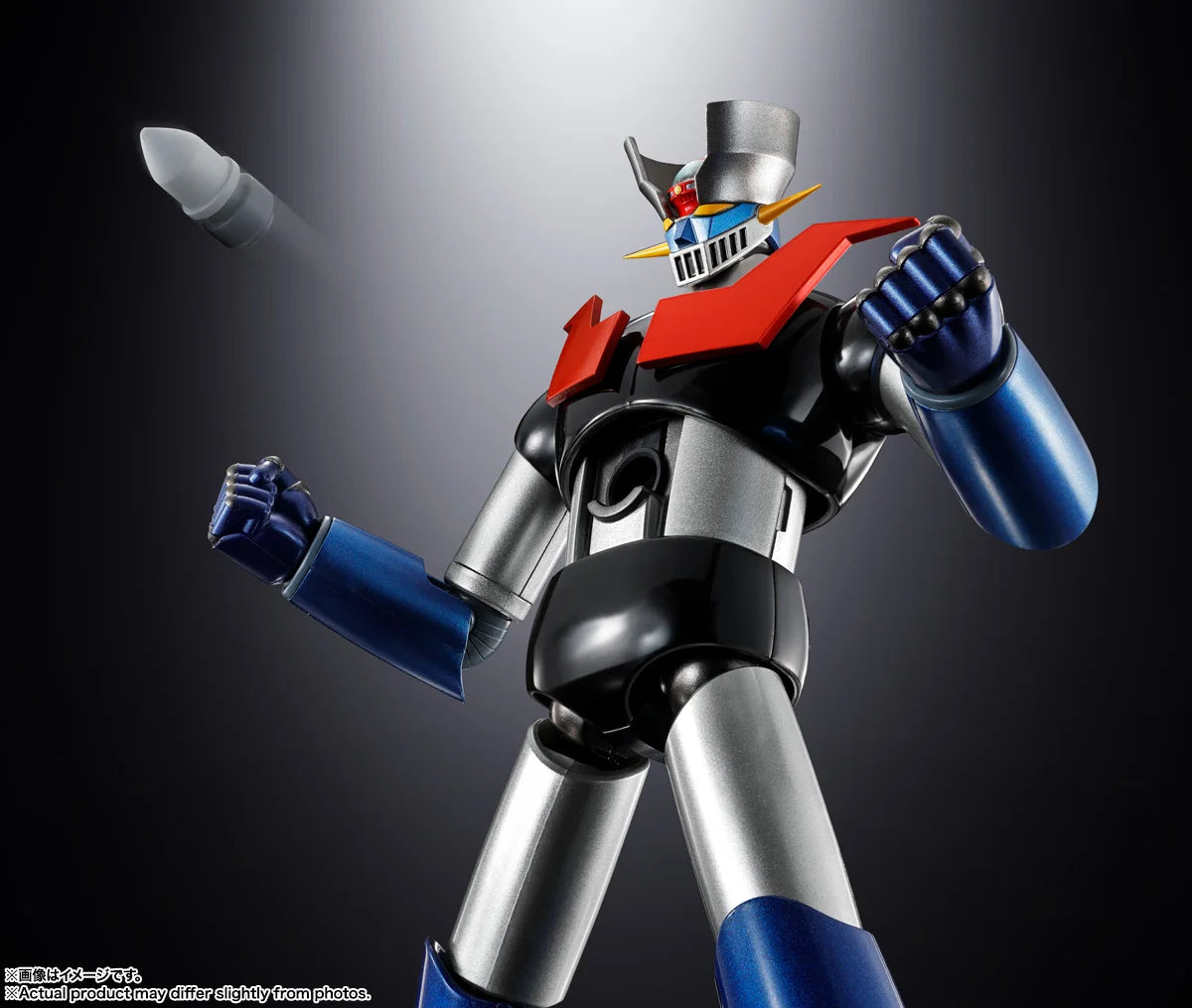 Original Genuine Model BANDAI Soul of Chogokin Gx-117 Mazinger Z 16cm Kakumei Shinka Power Up Character Model Gift Collection