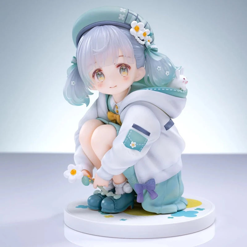 12cm Original Character Ageru Sahara Mafuyu Anime Girl Figure EUSUN Flowers for You Action Figure Collection Model Doll Toy Gift
