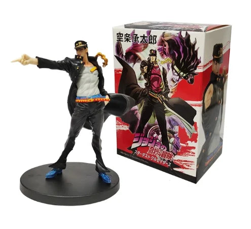 17CM Аниме JoJo's Bizarre Adventure Фигура Jotaro Kujo Стойка Анимация Модел Играчки Подаръци Колекция Декорация Орнаменти PVC