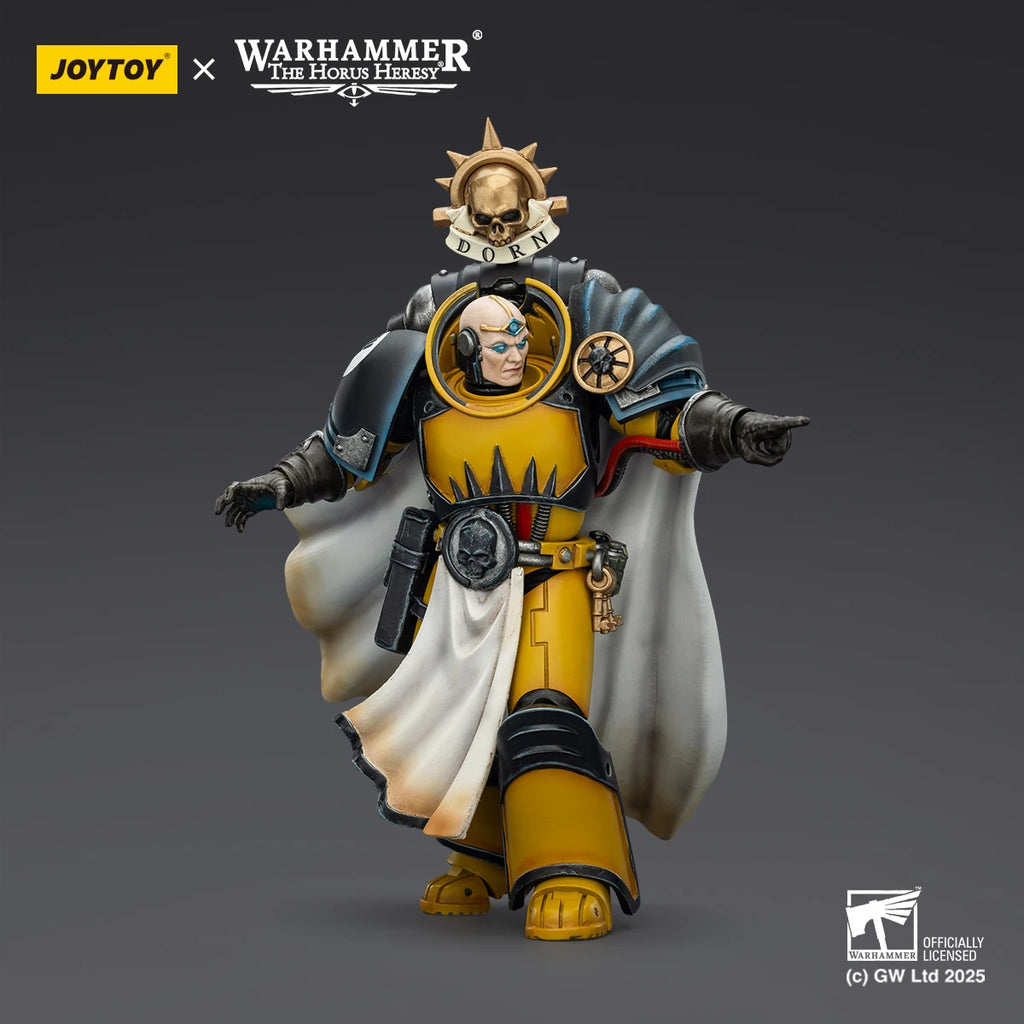 JOYTOY Warhammer 30K Imperial Fists Action Figure 1/18 Legion Praetor Librarian Consul Articulated Action Figurine Collect Toys