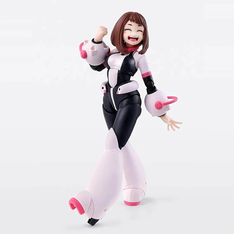 In Stock Bandai SHF Uraraka Ochako My Hero Academia Movable Figures New in Stock Movable Figures Collection Gifts