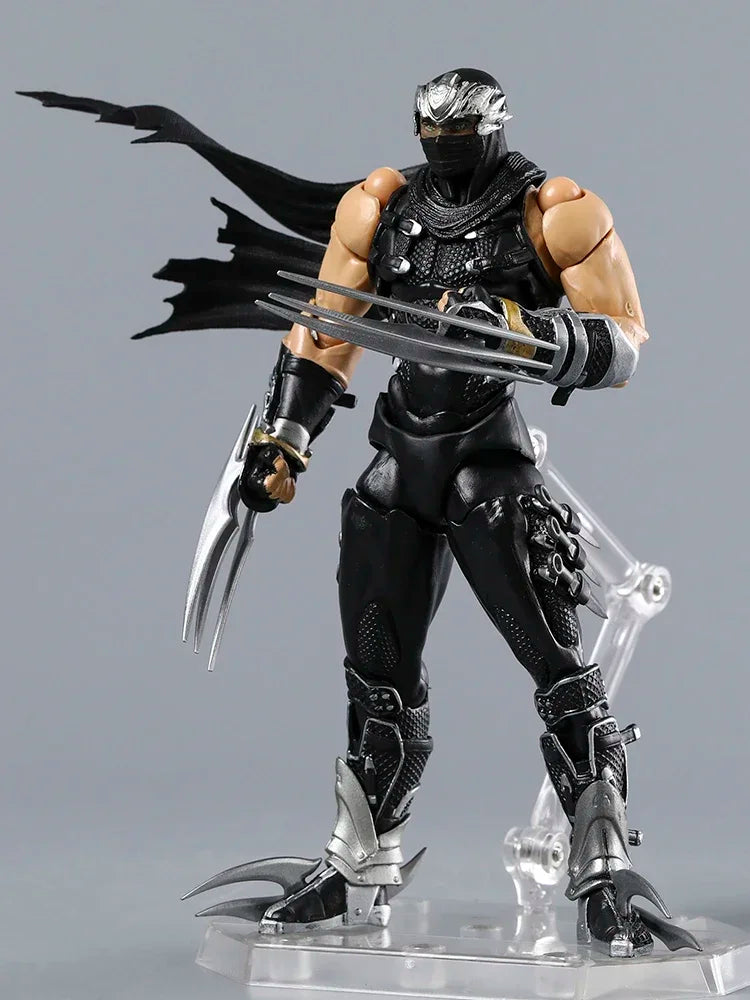 Revoltech Ryu Hayabusa Action PVC Figure Model Ornament Toy Collection Gift