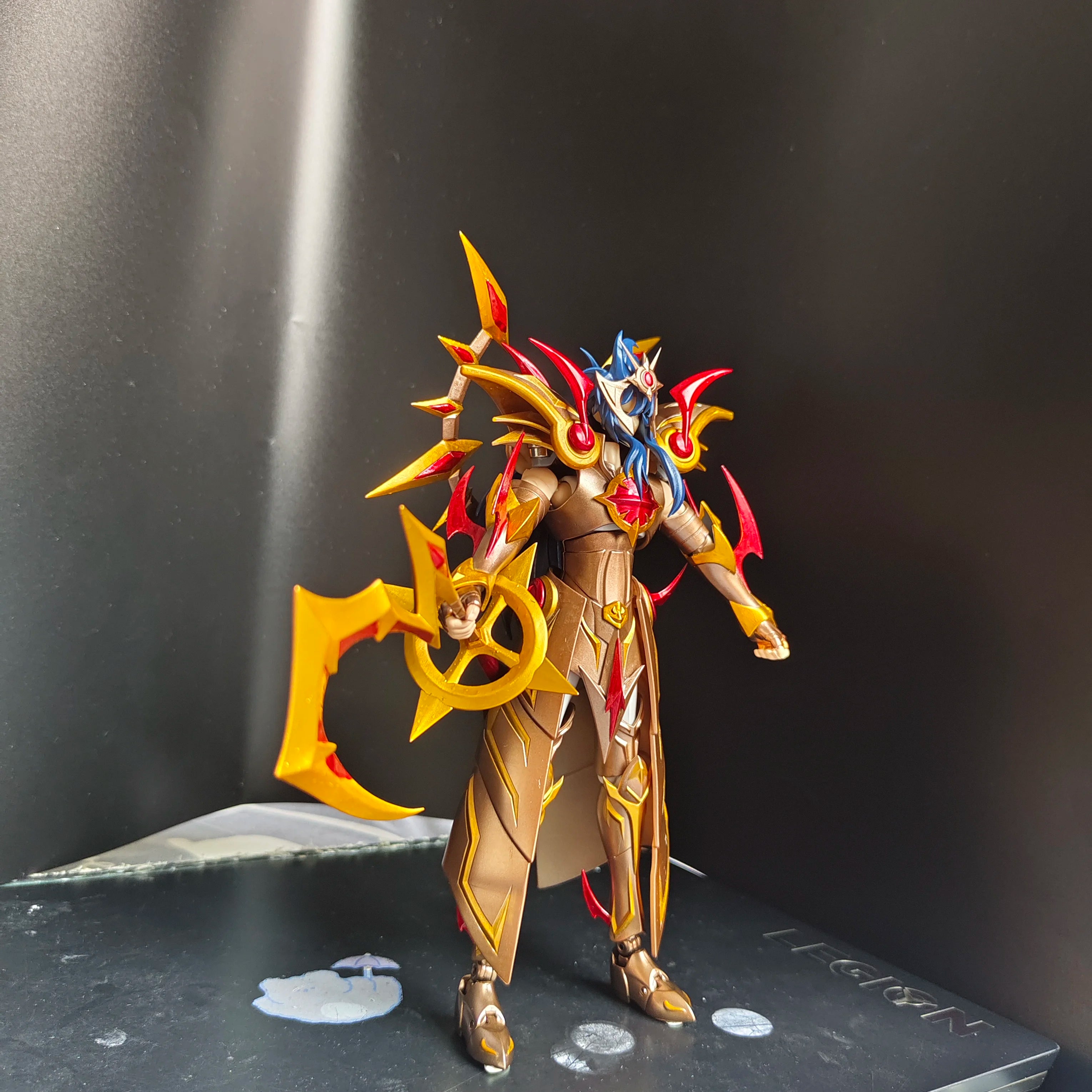 Saint Seiya Omega: Chronos Saturn - Protagonist Full Armor Removable Articulated Action Figure