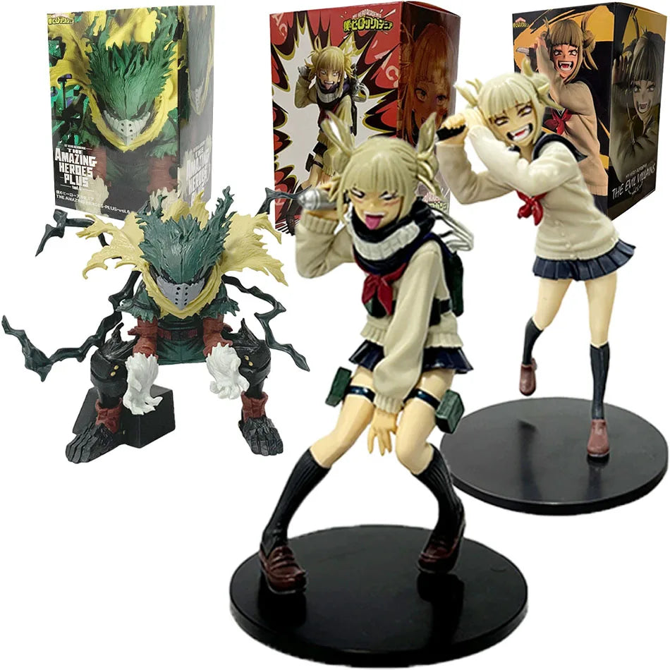 Anime My Hero Academia Anime Figur Charakter Toya Himiko Deku Boku Actionfiguren Charaktersammlung Serie Modellpuppe Geschenke