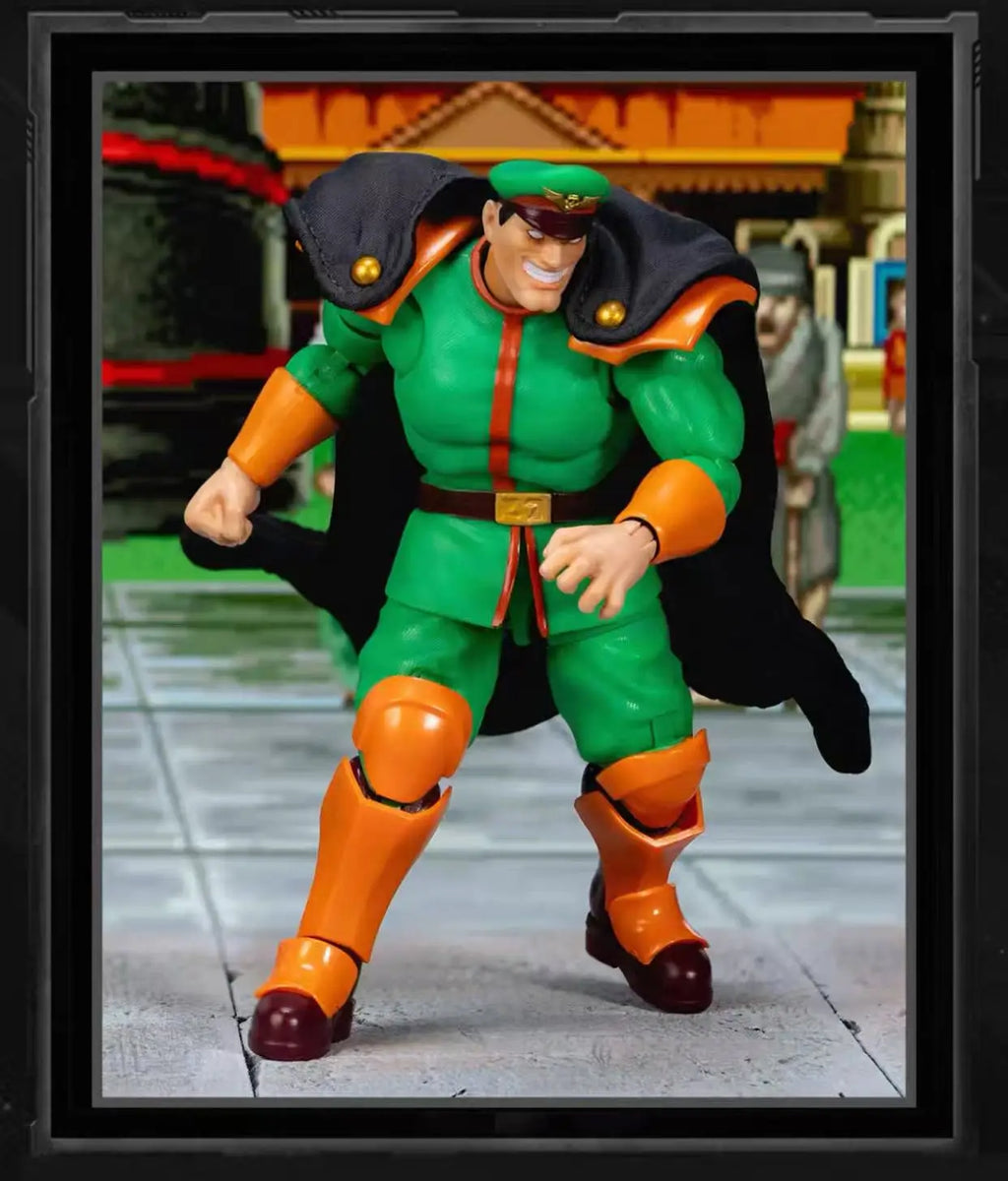 New Original Jada Toys Street Fighter SDCC M.Bison Dhalsim Fei Long Violent Ken The Final Challengers 15CM Action Figures Game