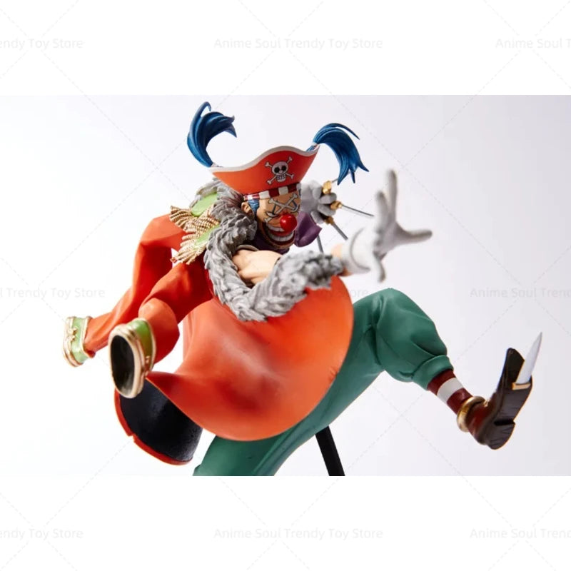 In Stock Bandai Original Banpresto ONE PIECE SC Buggy Anime Action Figure Model Figures Toys AS