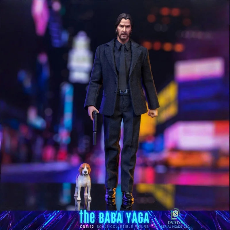 New Arrival Dstoys John Wick Keanu Reeves Action Figure The Baba Yaga Ds 2302 Collection Movable Model Toy Gift Decoration Gift