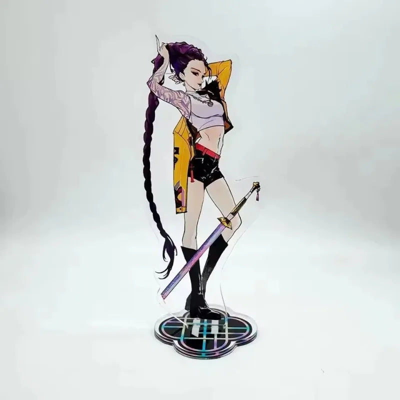 Anime Kpop Demon Hunter Standing Brand Acryli Rumi Mira Zoey Goods Model Standing Brand Toys Ornament Fashion Home Decor Gift