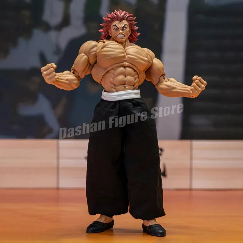 ST Baki Hanma Son Of Ogre Action Figure Hanma Yuujiro Figurine Ko Fighting PVC Collection Anime Yujiro Figures Model Toys Gifts