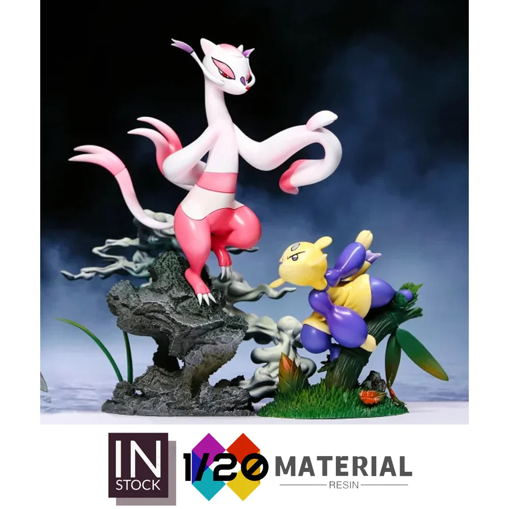 [In Stock]1/20 Resin Scale World [ChihiroSOCIETY] - Mienfoo & Mienshao [Split RE-MENT]