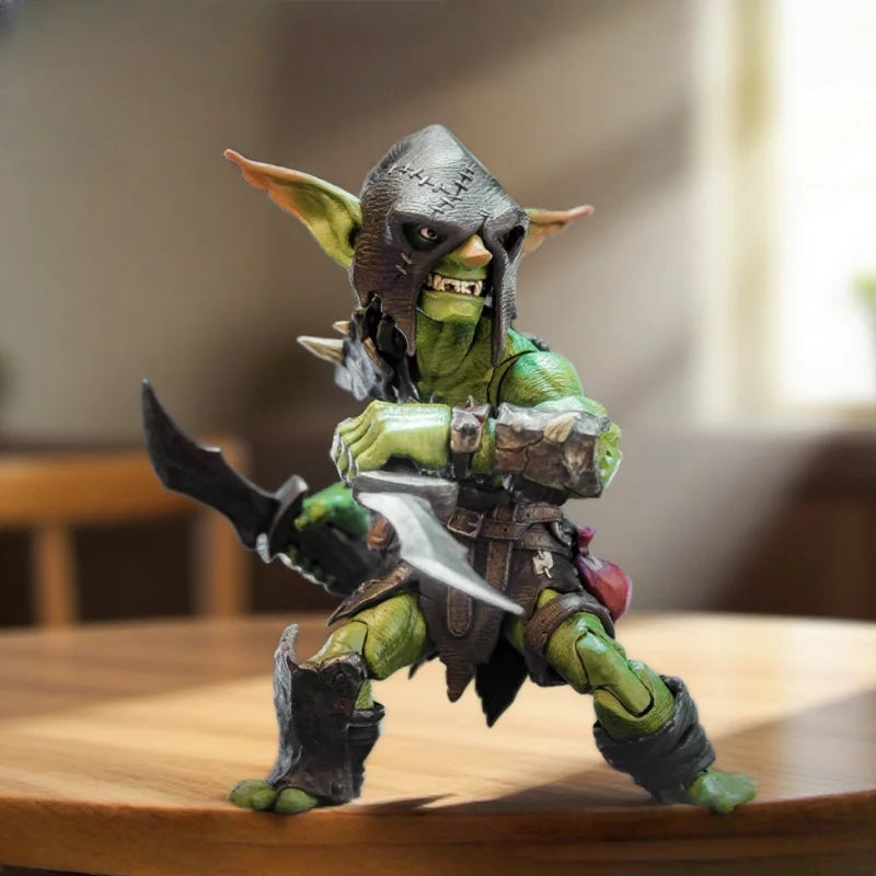 Pre-Sale Metytoyz Goblin Adventure Team Warrior Action Figure Collectible Toy with Movable Joints Trendy World of Warcraft Game