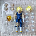 Hot Black Hole & Tk Dragon Ball Z Shf Super Saiyan Ssj Majin Vegeta Battle Damage Anime Action Figures Model Toys Collector