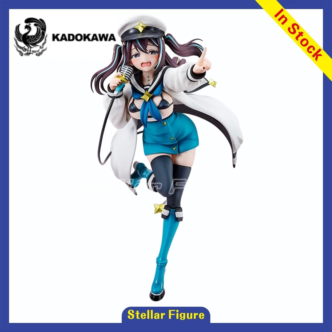 【SF】In Stock KADOKAWA KDcolle I Admire Magical Girls, and...i Akoya Shinju Rokomuska 1/7 Scale Figures Model Collection Gift