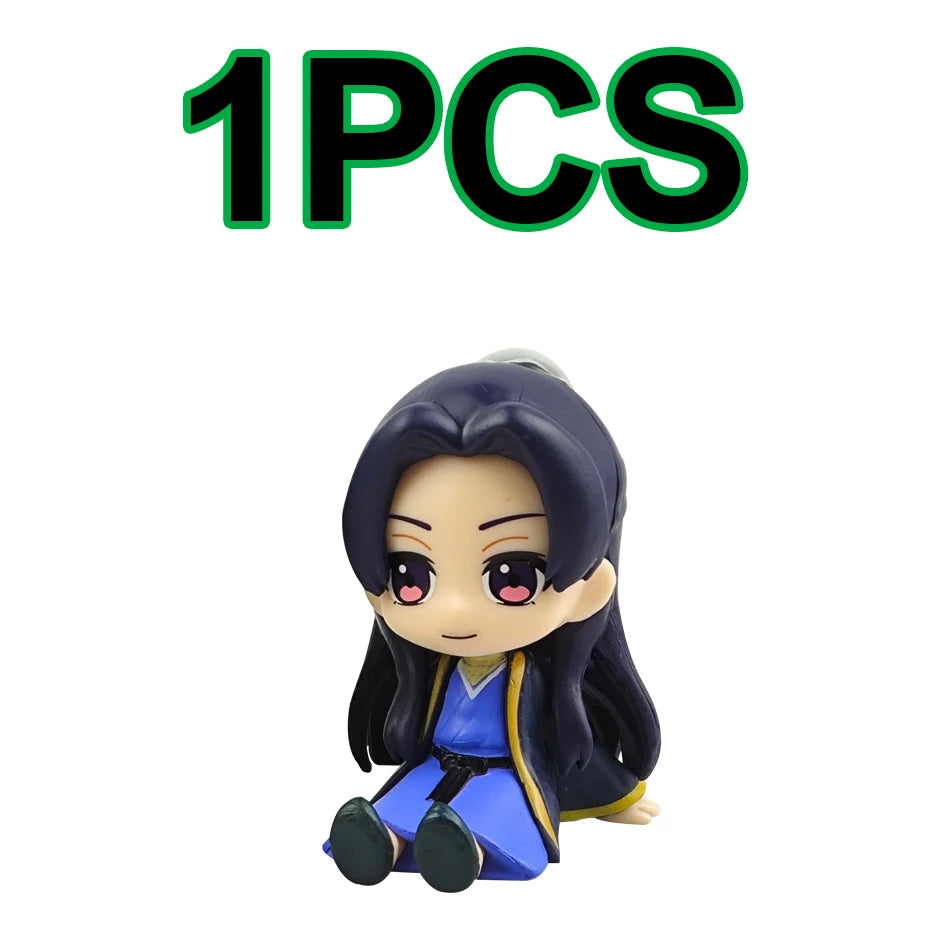 Q Version The Apothecary Diaries Maomao Jinshi Mini Figure Anime Periphery Kawaii Sitting Toys Desktop Car Ornaments Model Gifts