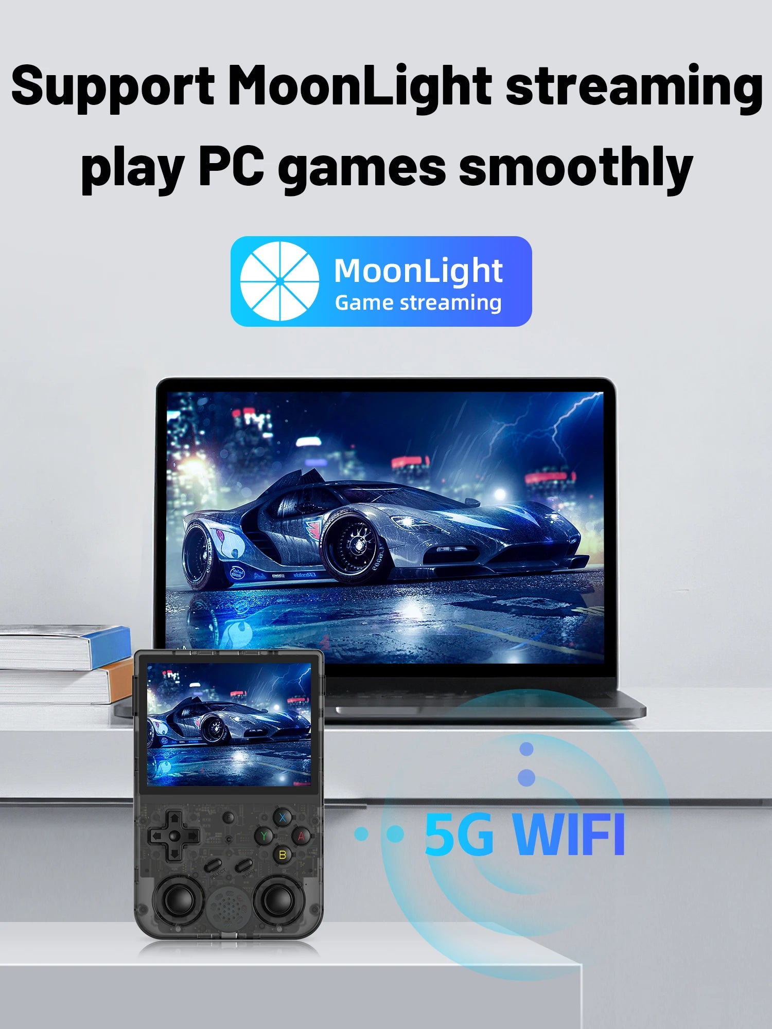 ANBERNIC RG353V RG353VS Handheld Gam Console 3.5'' IPS Screen HDMI Output Android Linux OS Built-in Retro Emulator Player Gifts