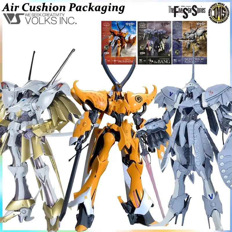 VOLKS Genuine IMS Series The Five Star Stories‌ The Bang V Siren Prominence Schpertor BORH 1/100 Scale Action Figures Model Toys