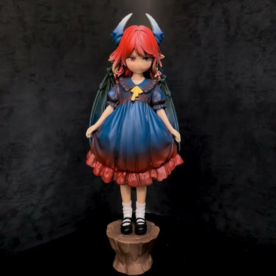 Hot sale Angry Dragon Girl Figure GK Original Beauty Girl Loli Anime 2D Model Desktop Chassis Ornaments Peripherals