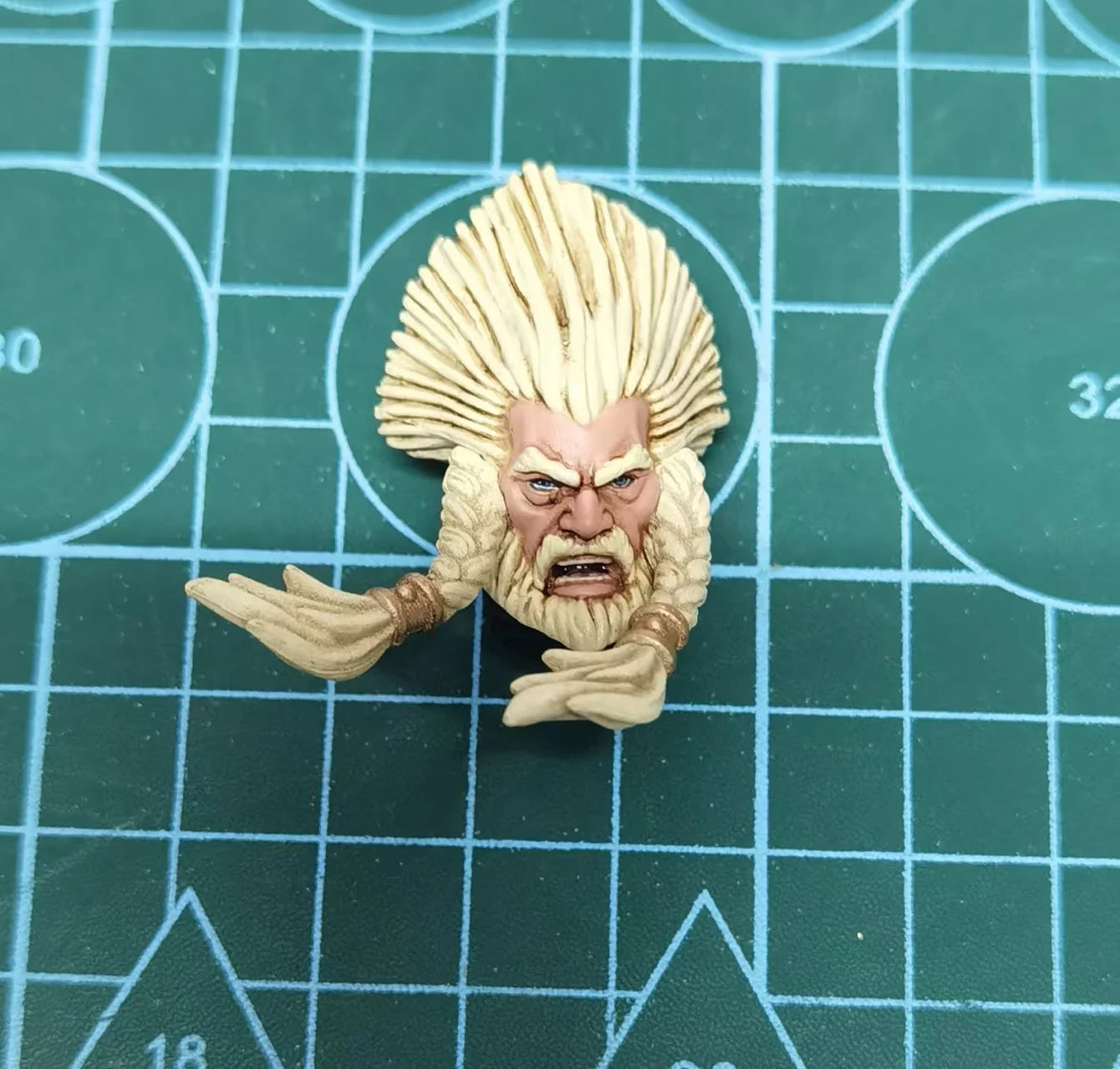 JOYTOY Warhammer The Horus Heresy 1/18 Space Wolves Geigor Fell-Hand Action Figure Model Toy