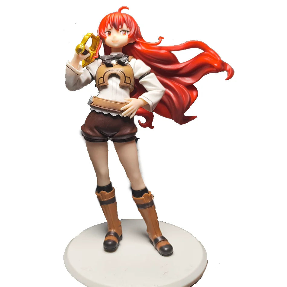 The 20cm/25cm Magician Roxy Migurdia flower Action Figure Mushoku Tensei：Jobless Reincarnation Anime Figure PVC