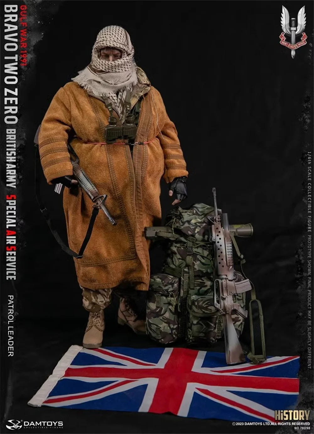 1/6 DAMTOYS DAM 78098 The British Soldier Doll Special Mission Unit Operation Full Set Moveable Action Figure Gift For Fans