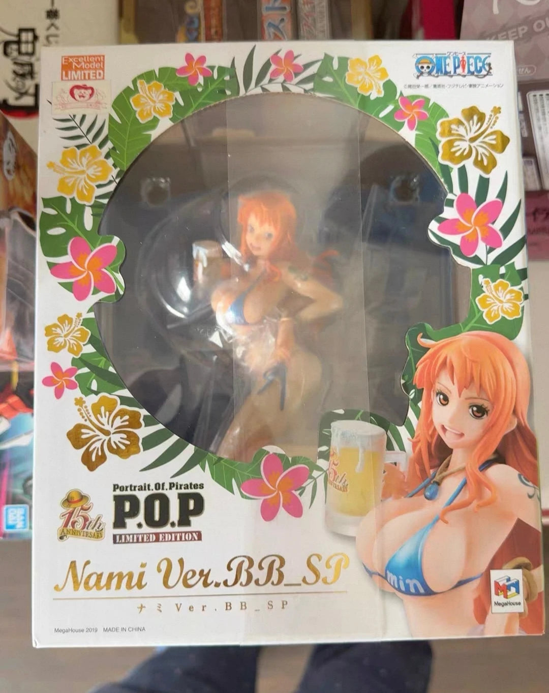 In Stock Original MegaHouse POP Limited Edition Nami Anime Portrait Model Toy Collection Gift