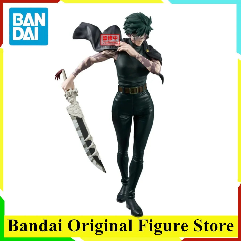 Original BANDAI Jujutsu Kaisen Anime Zenin Maki Grandista Banpresto Action Figurine Toys PVC Model Figuarts Collection