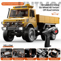 2.4G RC Crawler 6WD Unimog RC Truck 1:18 Proportional Control Mechanical Shifting JJRC C8823 RC Vehicle Simulated Model Toys Car