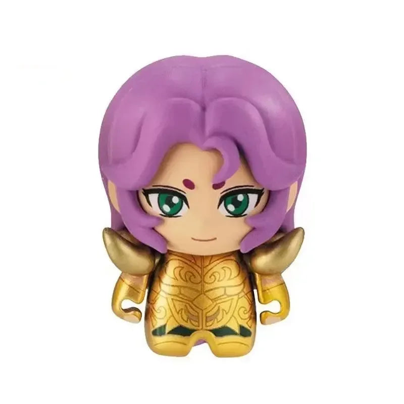 Bandai Genuine Saint Seiya Series Gashapon 1 Series 2 Golden Twelve Saints Anime Figure Collectible Ornaments Toys New in Shelf