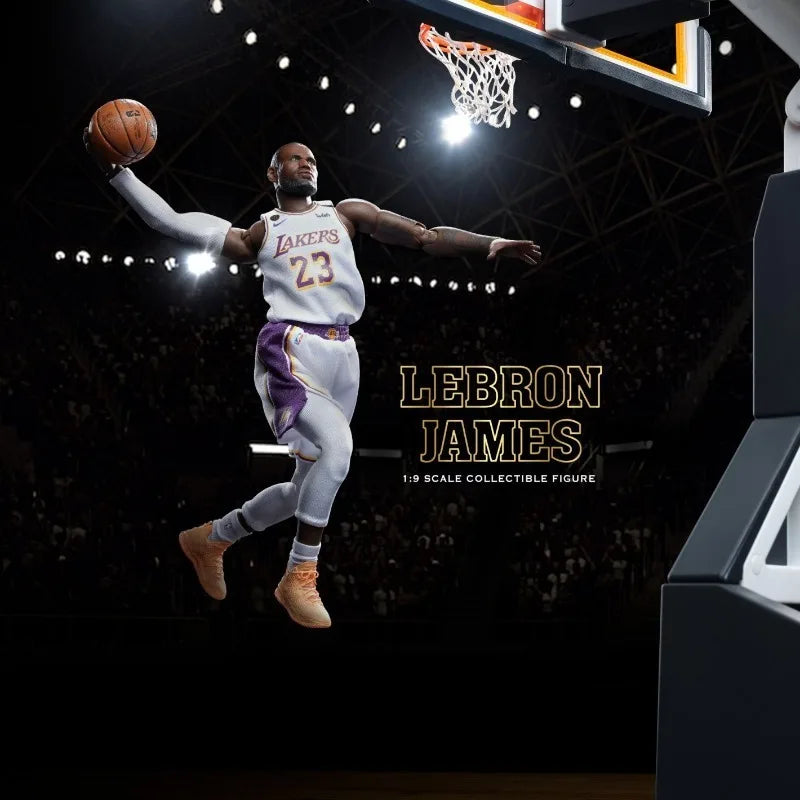 In Stock ENTERBAY 1/9 NBA LeBron James MM-1210 Action Figure Collection Series