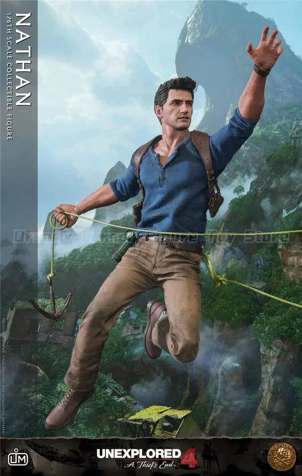 【In Stock】Original LIMTOYS LIM012 UNCHARTED 4: A Thief's End Nathan Drake 1/6 Action Figure Model Toy Gift