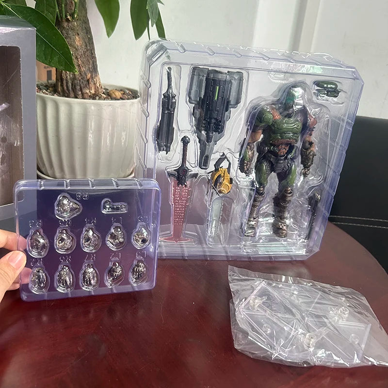 Anime Figma SP-140 Figuren SP 140 Destroy Warrior Eternal SP140 Actionfigur Modell Spielzeug Gemeinsame bewegliche Puppe vorhanden