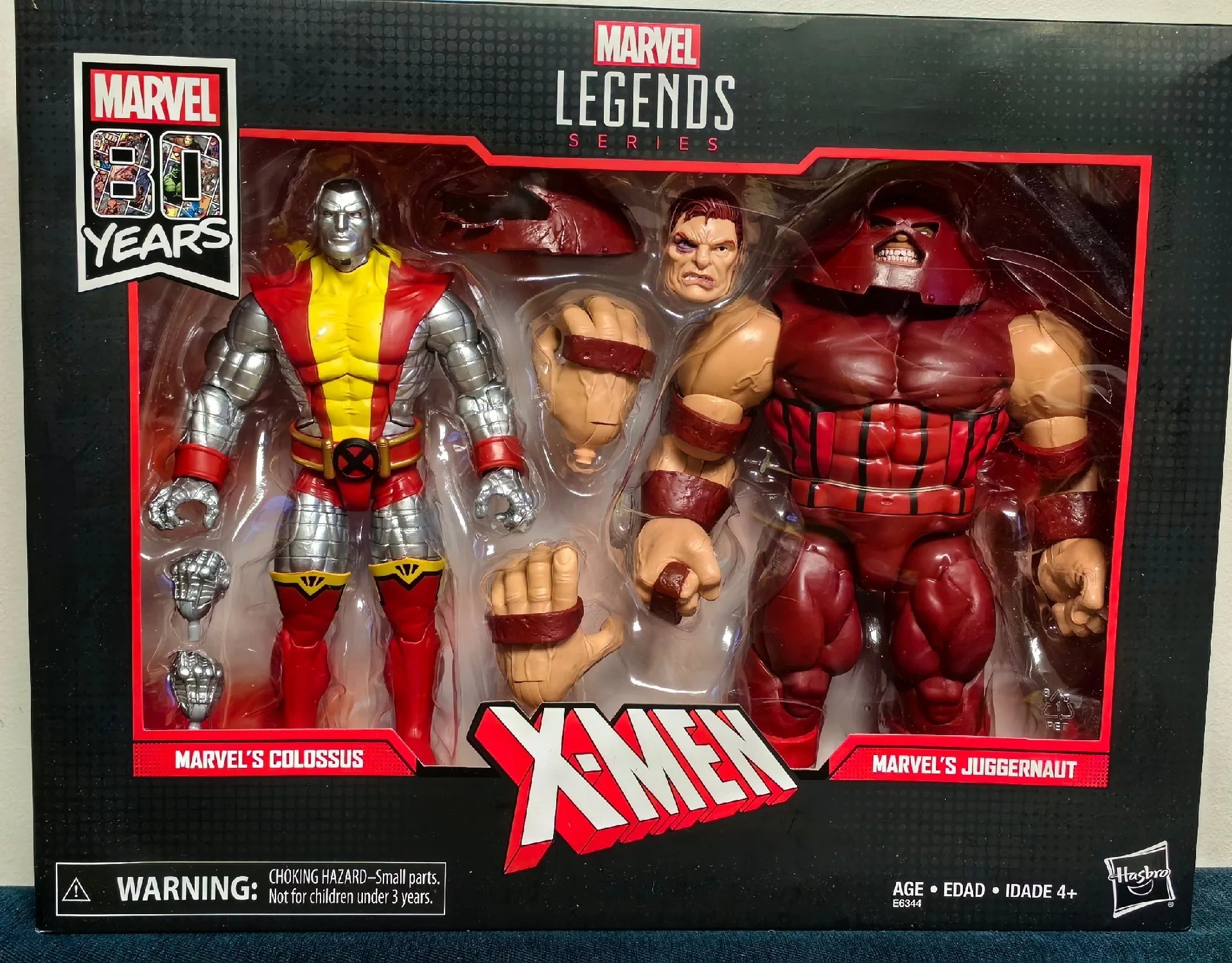 Original Marvel Legends Colossus Juggernaut 80th Anniversary Limited Edition 7-Inch Movable Collectible Model Kids Birthday Gift