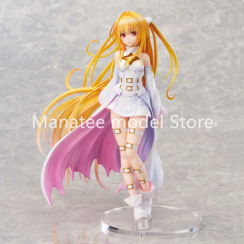 Union Creative Original To Love-Ru Darkness Golden Darkness White Trans ver PVC Action Figure Anime Model Toys Collection Doll G