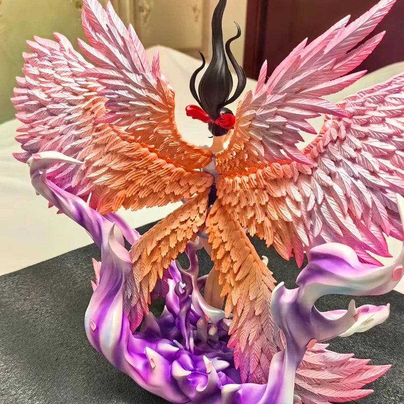 In Stock 35cm One Piece Six Wings Nico Robin Model PVC Anime Figure Tabletop Ornament Collection Double Head Birthday Gift Toy