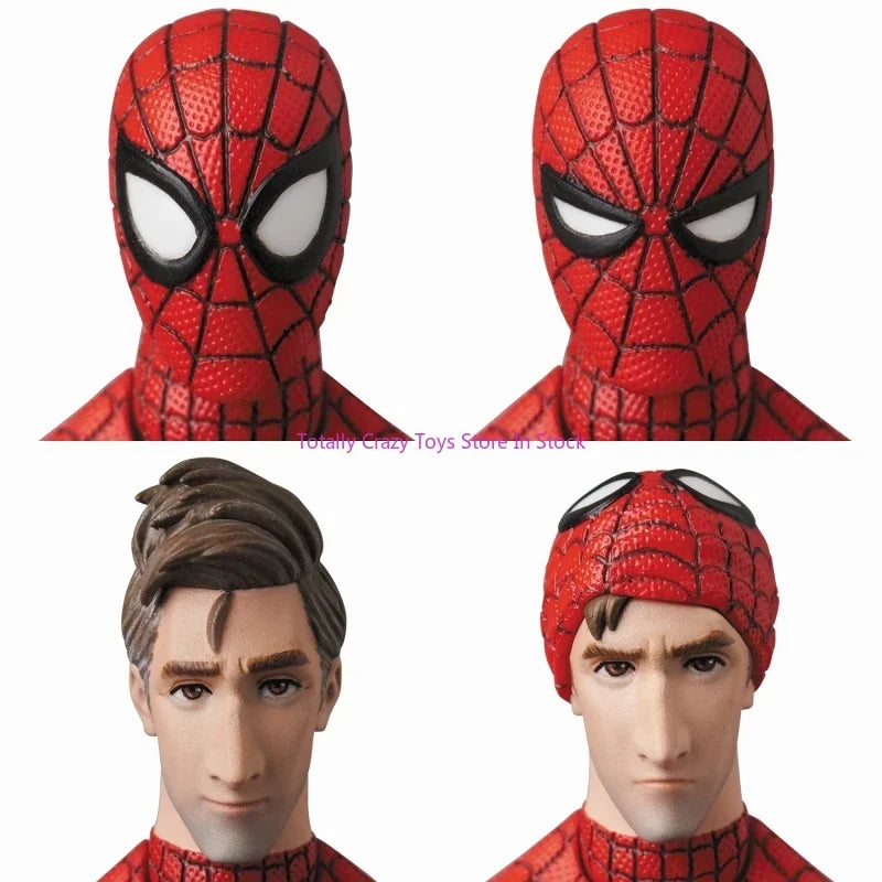 In Stock Original MAFEX No.235 Spider-Man Peter B Parker Spider-Man Action Figure Model Collection Toy Gift