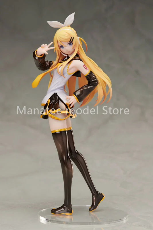 FREEing Original Character Vocal Series 02 Kagamine Rin "Rin-chan Nau!" Adult Rin Ver. 1/8 PVC Action Figure Anime Model Gift