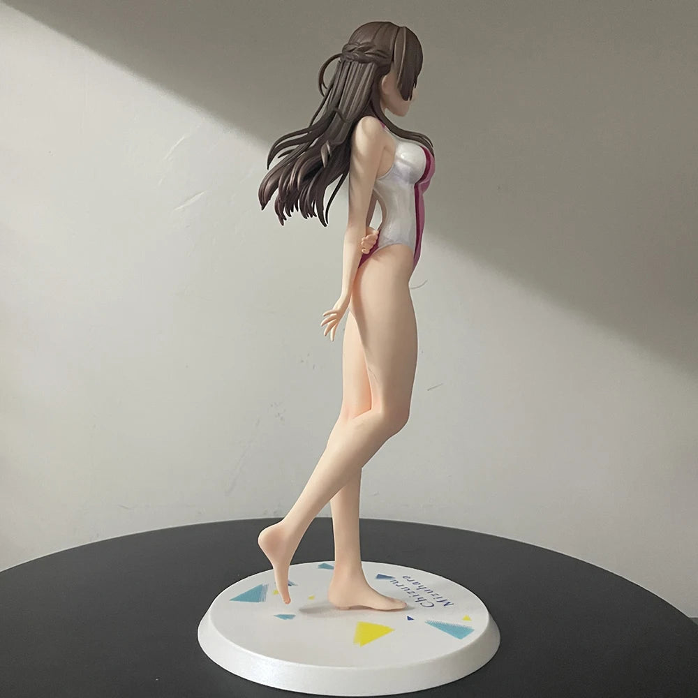 26 см аниме хоби японска фигура Kanojo Okarishimasu Mizuhara Ichinose Chizuru Action Figure Toys Collection 1/7 PVC подарък