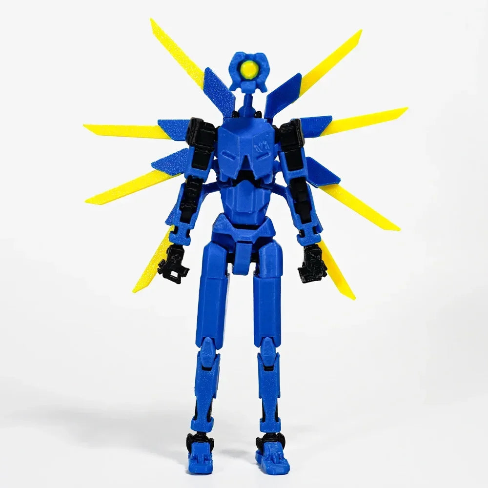 New 3D Printed Mannequin Dummy 13 Ultrakill V1 Series Toys Action Figures Multi-Jointed Movable Shapeshift Robot Children Gifts